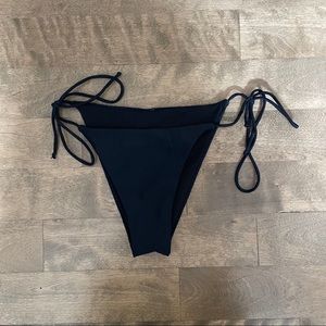 Black bikini bottom